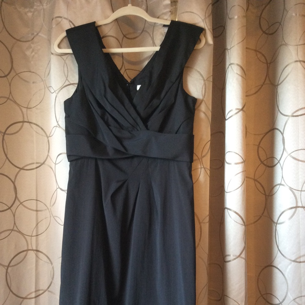 WHBM Black Midi Dress Size 10